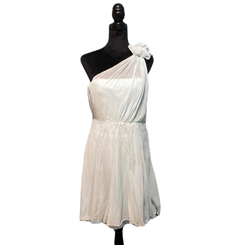 Ann Taylor One-Shoulder Dress - Size 8
